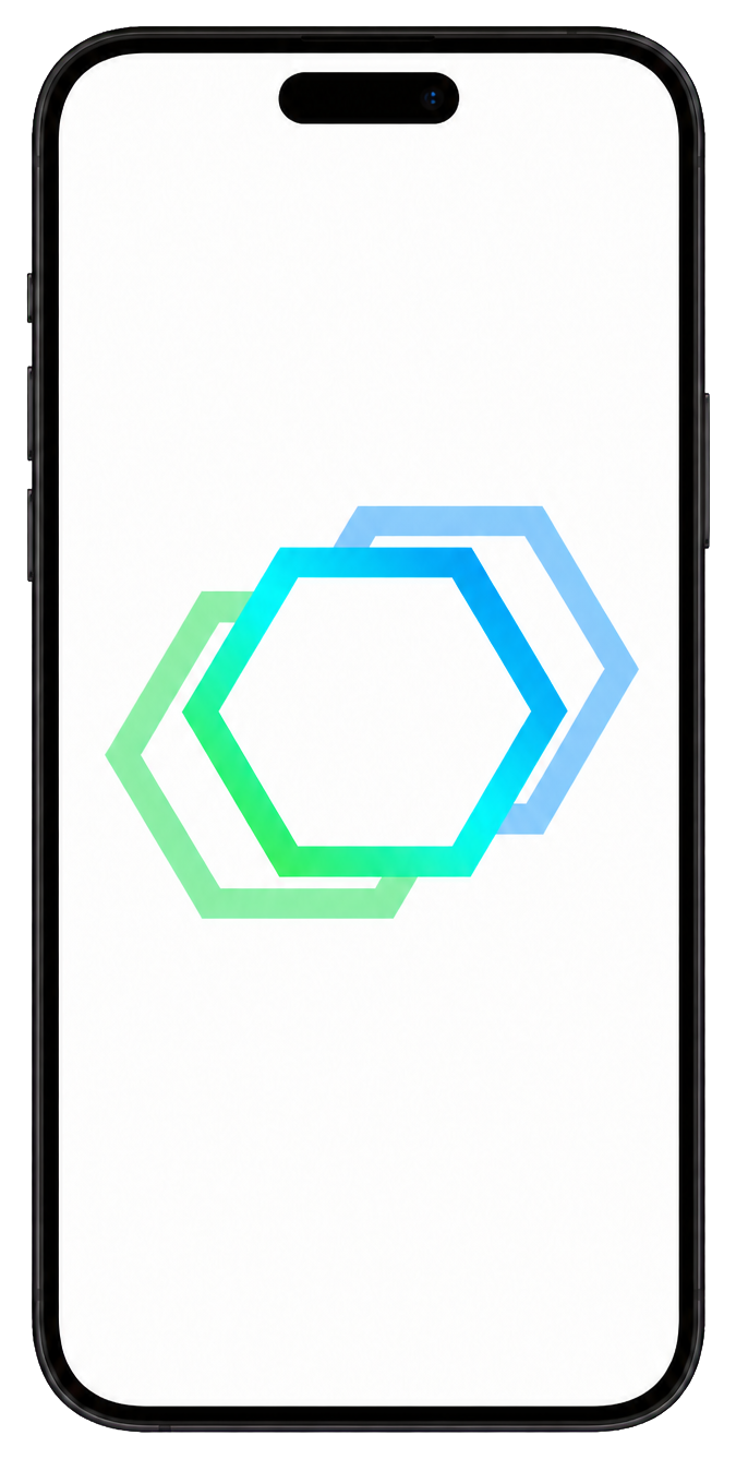 Pestr app logo displayed on a phone